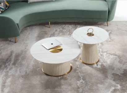 Kaffeetisch Design Tische Style Möbel Luxus Wohnzimmer Tisch Beistelltisch Neu